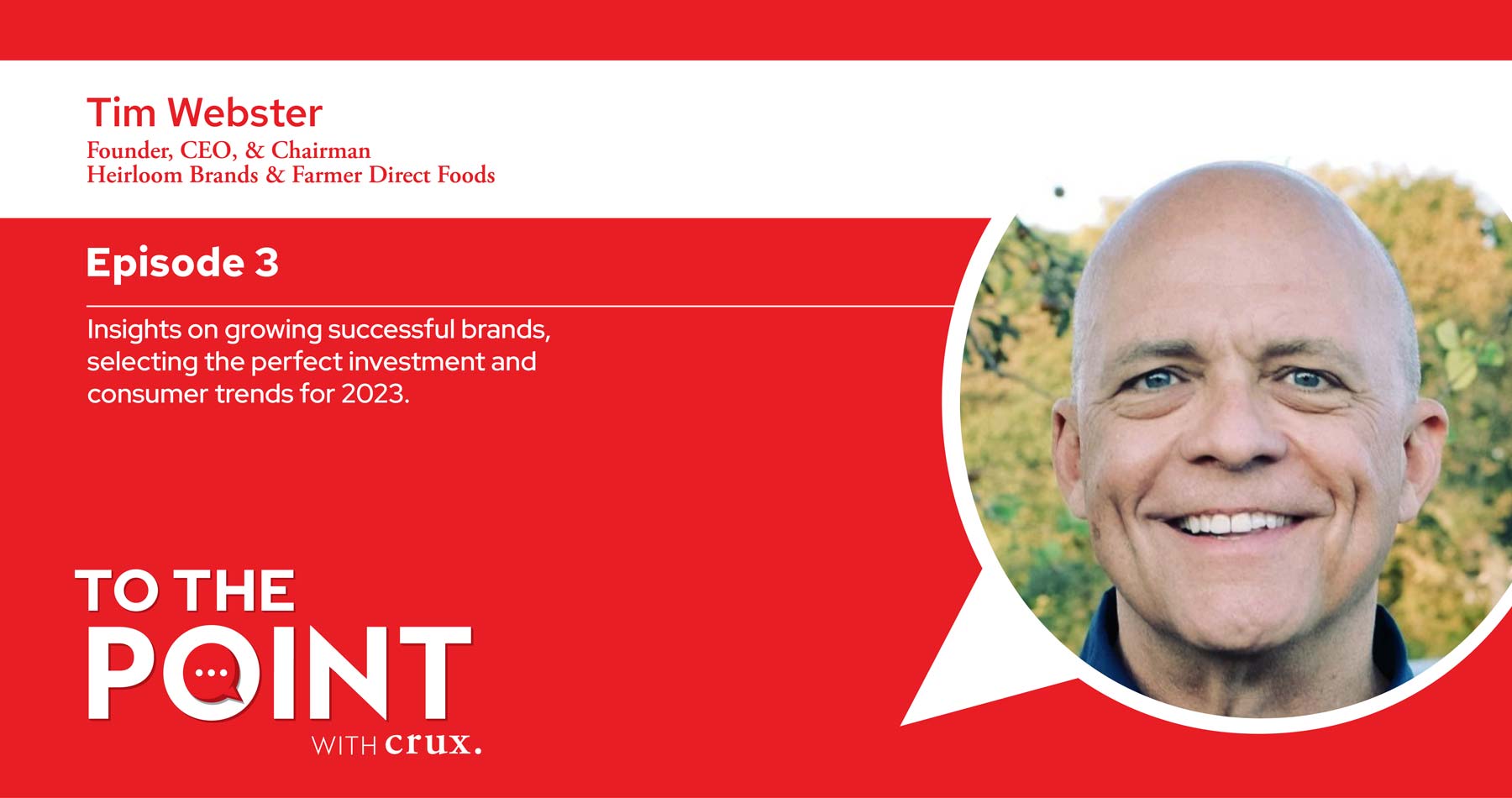 tim webster podcast episode graphic