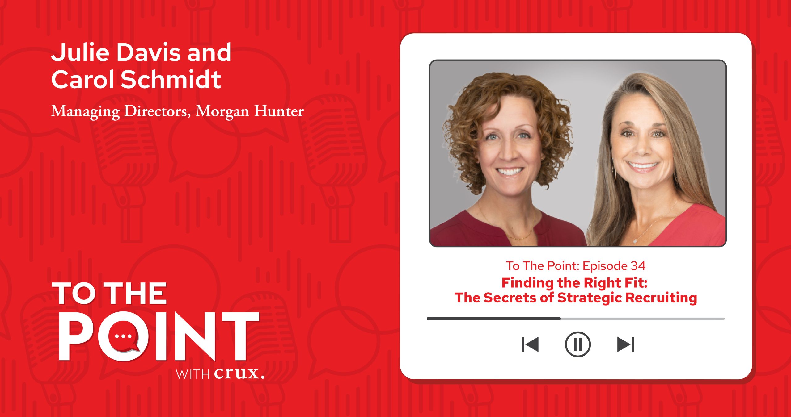 Julie Davis and Carol Schmidt podcast image