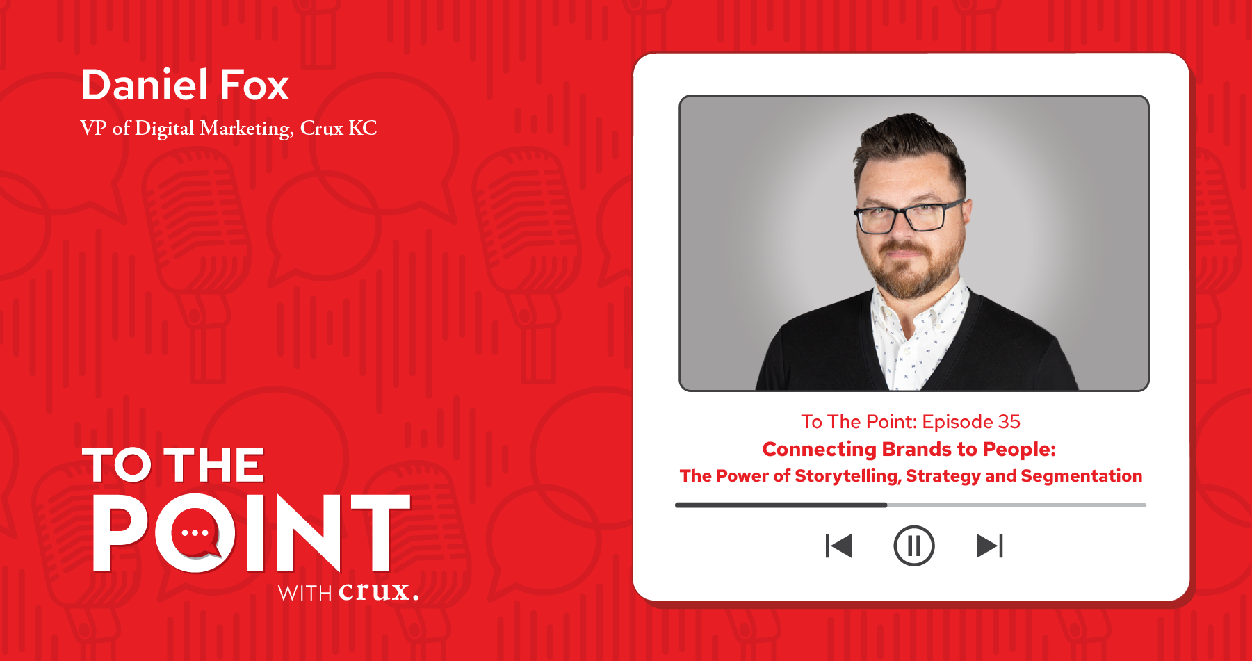 Daniel Fox podcast Banner