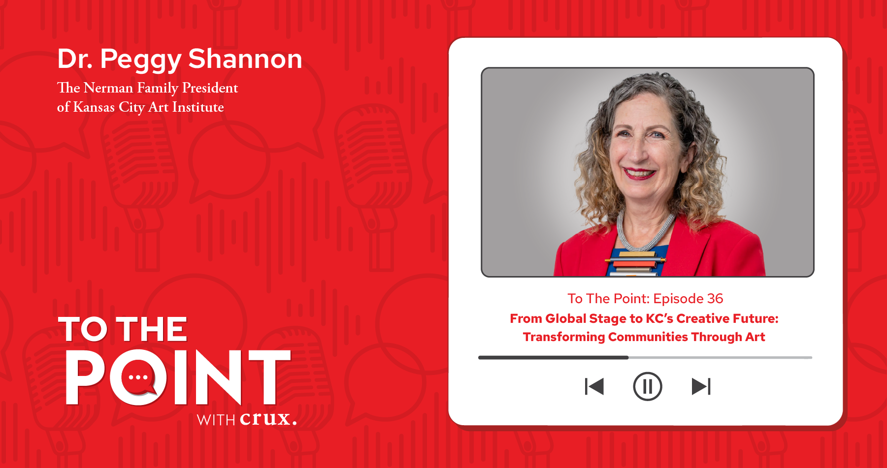 Peggy Shannon podcast graphic